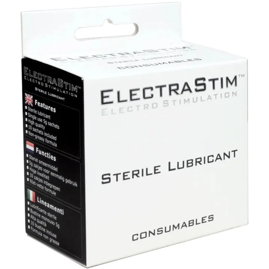 ElectraStim - Sterile Lubricant 10 Unit Sachet Pack