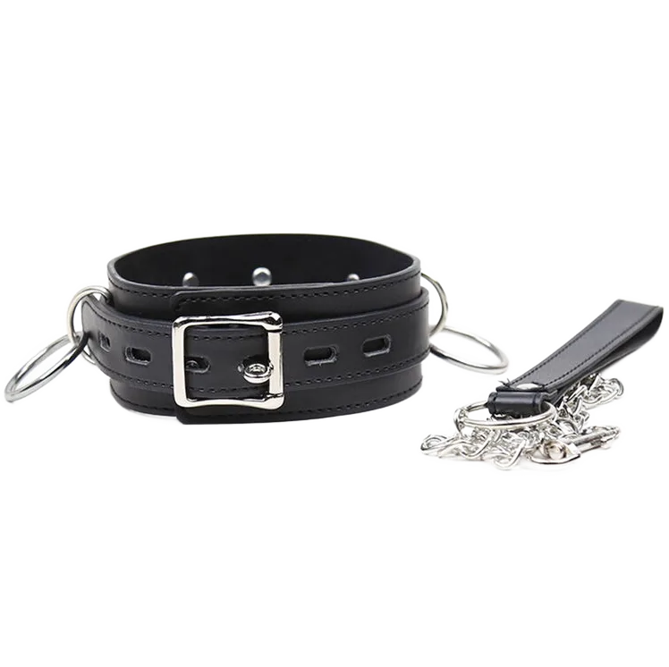 Ohmama Fetish – Submissive Collar Necklace with 3 D-Rings