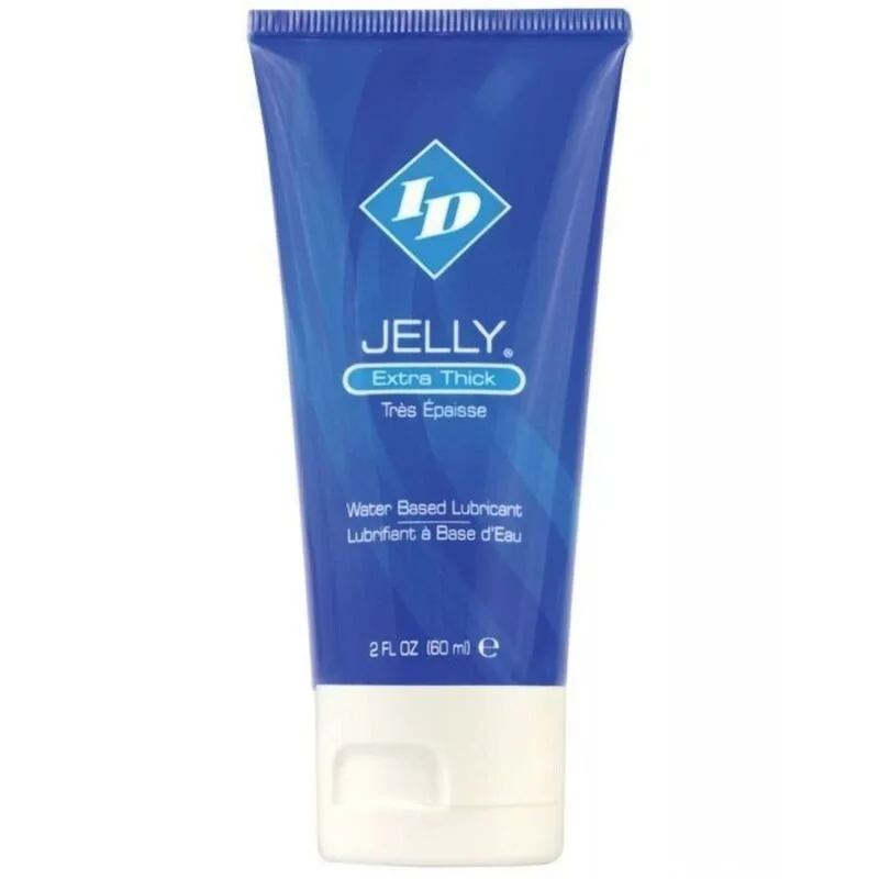 ID Jelly – Extra-tjock vattenbaserad lubrikantgel | Resestorlek 60 ml