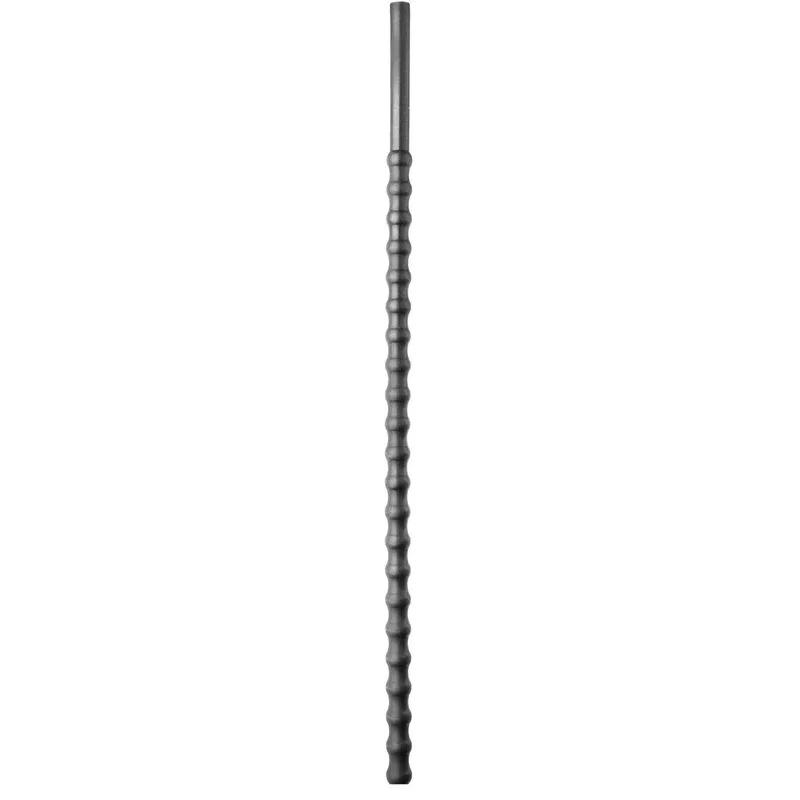 All Black - Dual-Diameter Silicone Urethral Probe (8mm / 10mm)