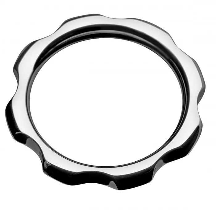 Metal Hard - Stainless Steel Penile and Testicular Constriction Ring 50mm