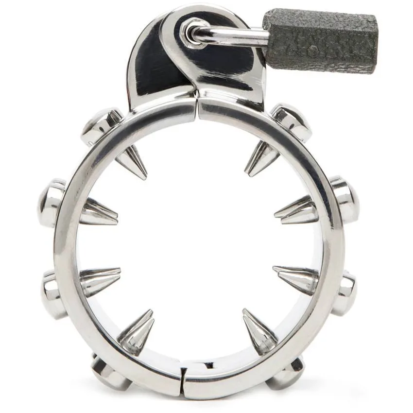 Metal Hard - Anti-Erection Penile Chastity Ring