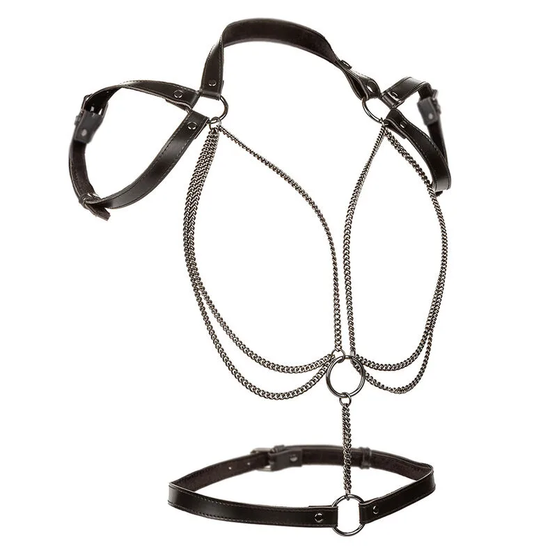 Calexotics - Euphoria Multi-Chain Halter Harness Premium Kroppstillbehör