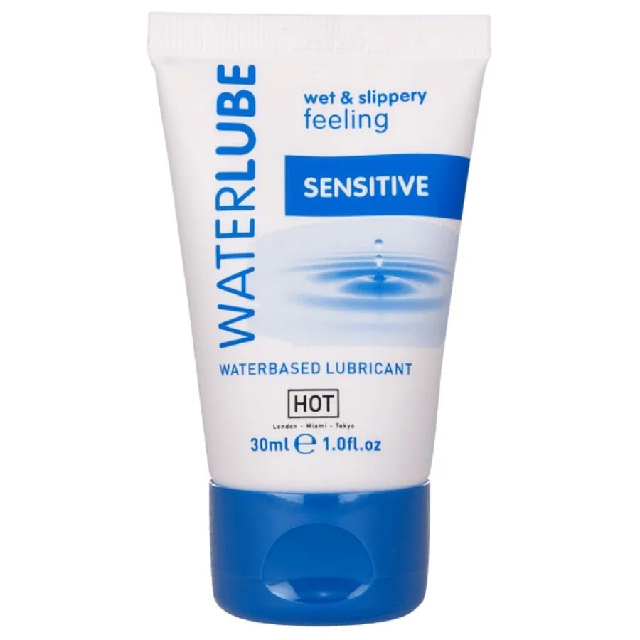 HOT Vattenbaserat Intimglidmedel med Alpint Källvatten – 30 ml Reseformat