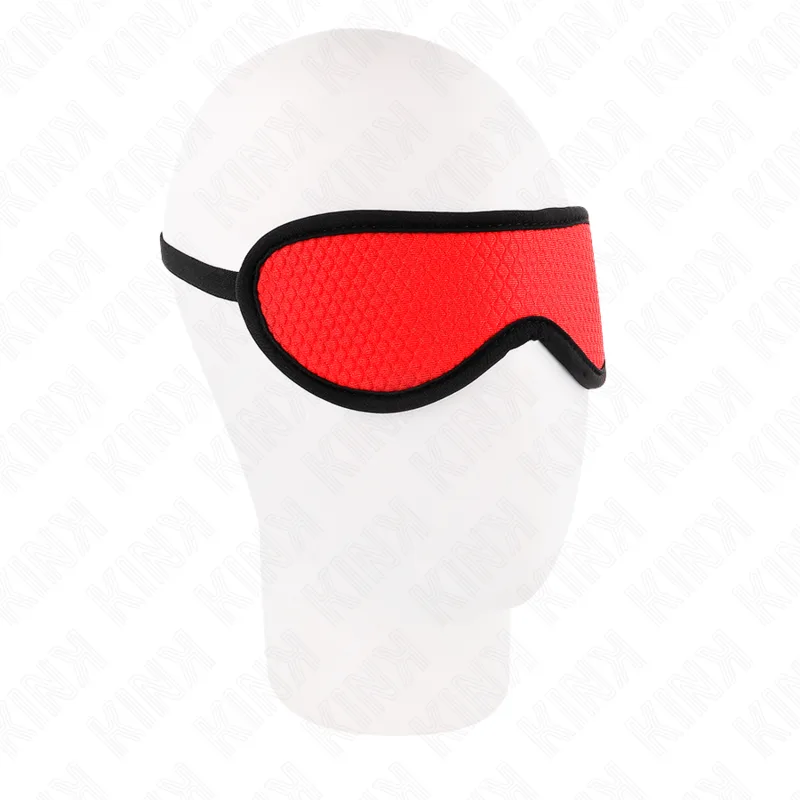 Kink Scale Texture Bondage Wrap with Red Trim Edge – 20 x 7 cm