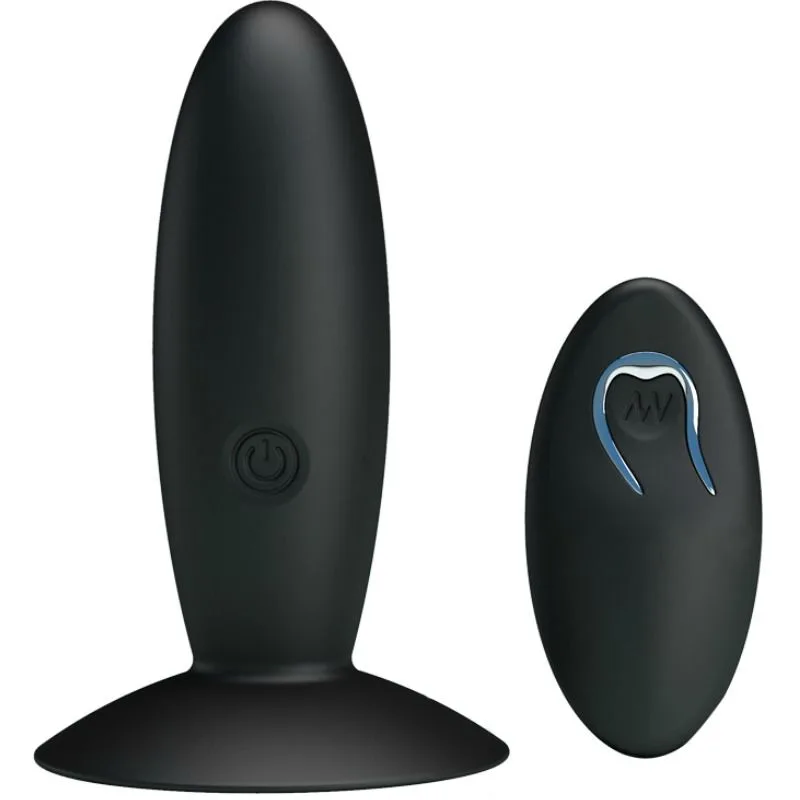 Pretty Love Rechargeable Vibrating Anal Plug with Wireless Remote Control