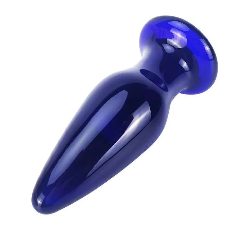 ToyJoy Buttocks – The Shining Vibrating Glass Anal Plug