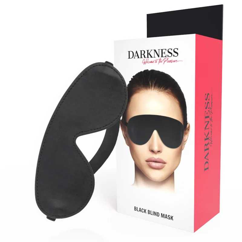 Darkness – Premium Svart Sensorisk Avskärmning Ögonmask