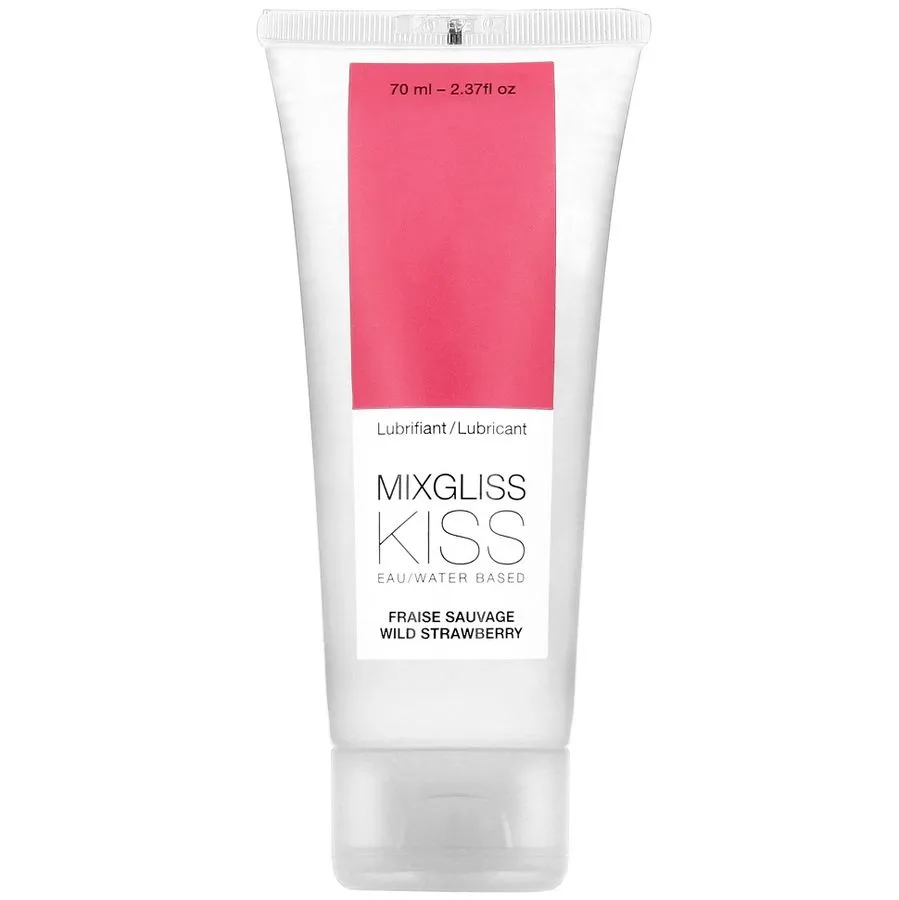 Mixgliss Water-Based Strawberry Flavoured Intimate Lubricant 70ml