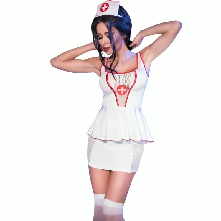 Chilirose CR 4160 Nurse Costume Set – Top & Skirt | Size S/M