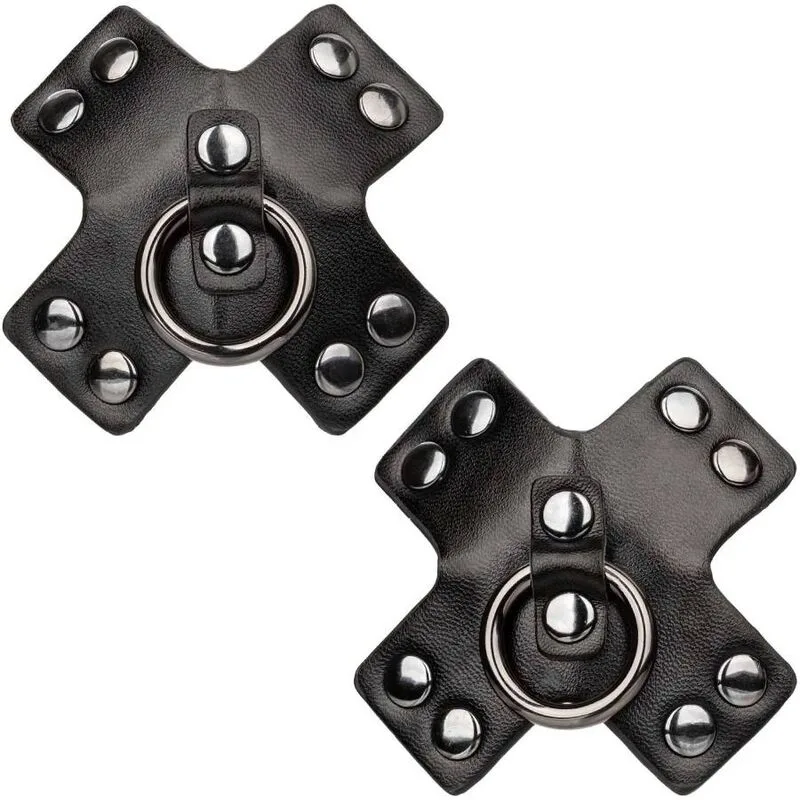 CalExotics Euphoria Collection O-Ring Bröstvårtstickers – Svart