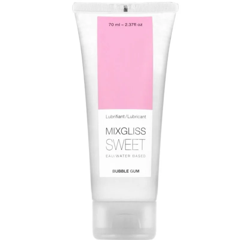 Mixgliss Water-Based Personal Lubricant – Bubblegum Flavour 70ml
