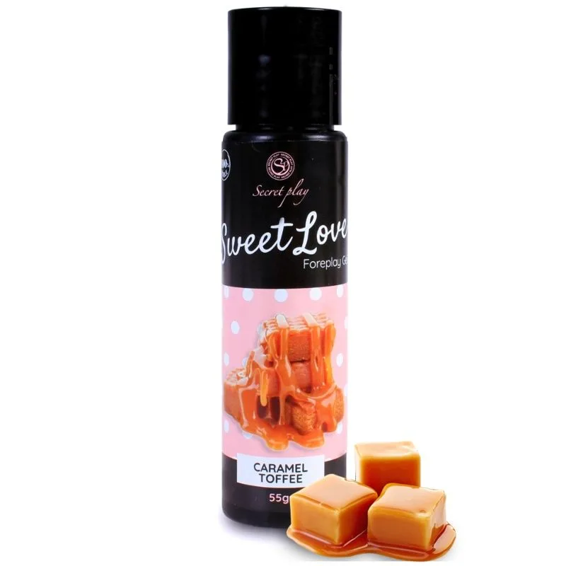 Secretplay Sweet Love Ätbart Intimgel med Karamellsmak - 60ml